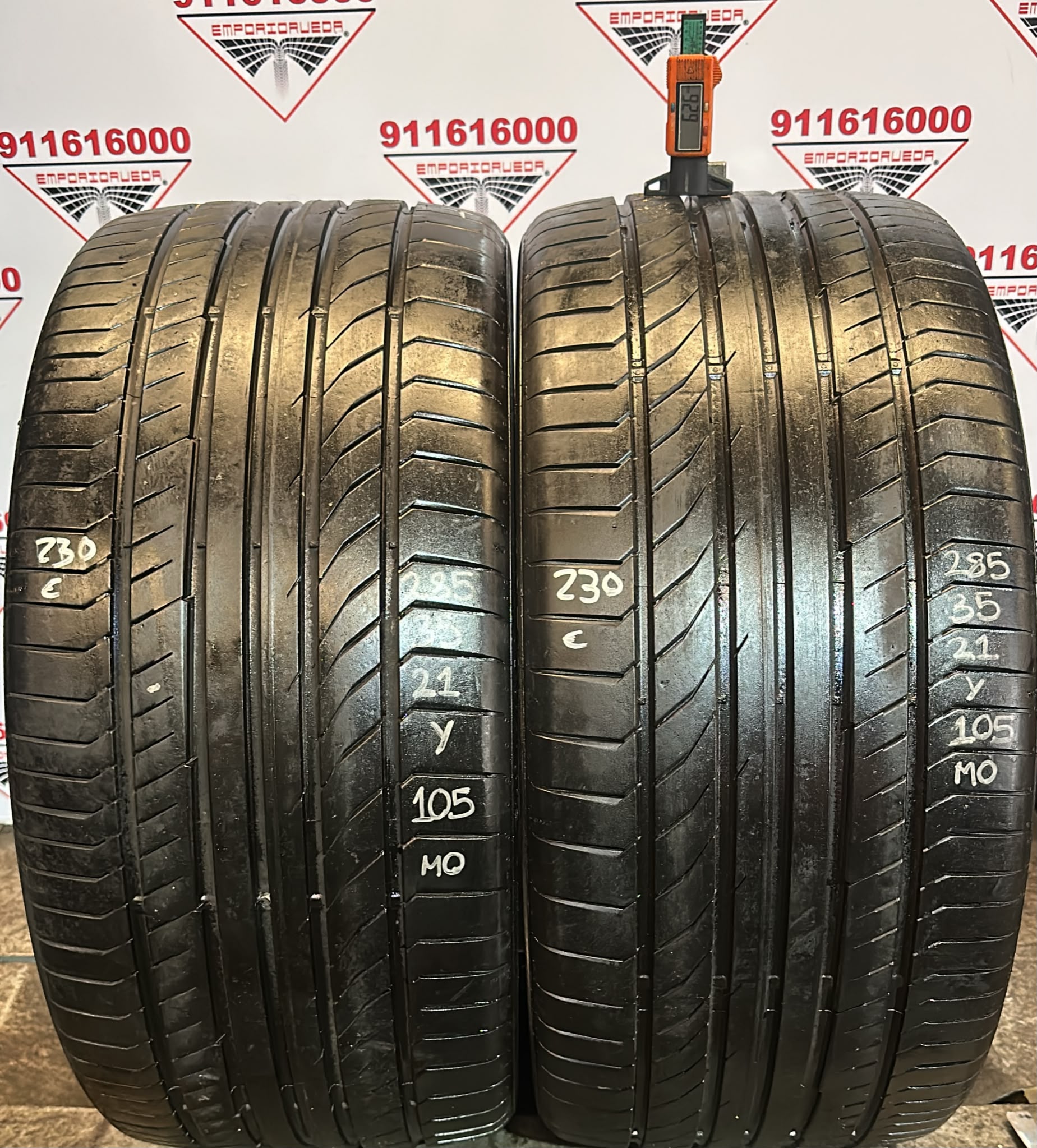 CONTINENTAL CONTISPORTCONTACT USADO  285/35 R21 105 Y